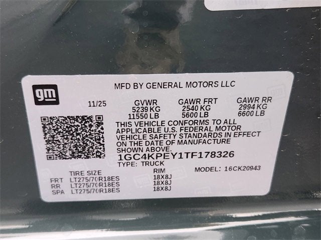 2026 Chevrolet Silverado 2500 HD LTZ