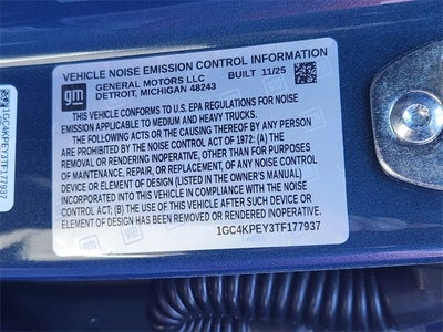 2026 Chevrolet Silverado 2500 HD LTZ