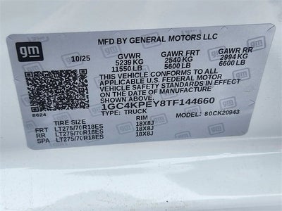 2026 Chevrolet Silverado 2500 HD LTZ