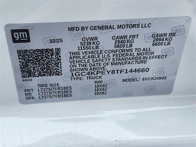 2026 Chevrolet Silverado 2500 HD LTZ