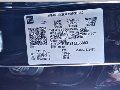 2026 Chevrolet Colorado Trail Boss