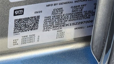 2025 Chevrolet Silverado 1500 LT