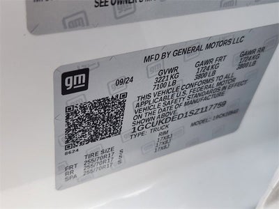 2025 Chevrolet Silverado 1500 LT