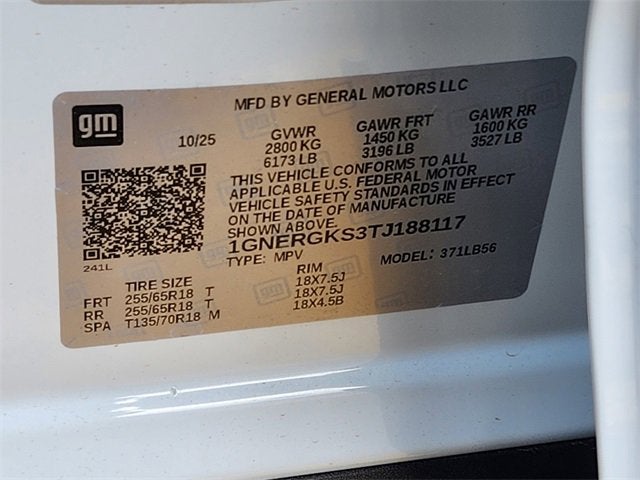 2026 Chevrolet Traverse LT