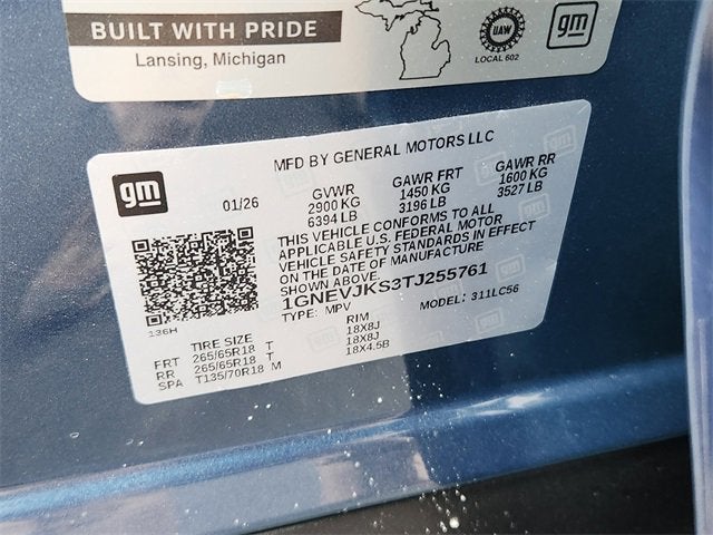 2026 Chevrolet Traverse Z71