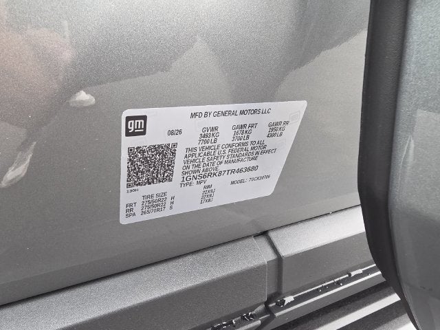 2026 Chevrolet Tahoe RST