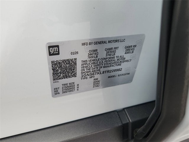 2026 Chevrolet Tahoe High Country