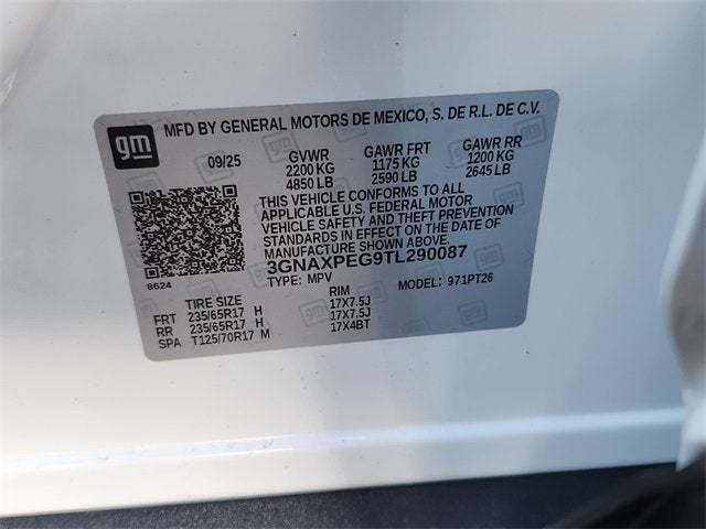 2026 Chevrolet Equinox LT