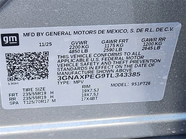 2026 Chevrolet Equinox LT