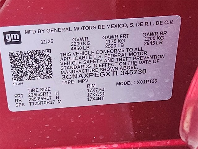 2026 Chevrolet Equinox LT