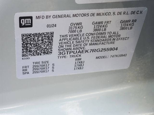 2024 GMC Sierra 1500 Pro