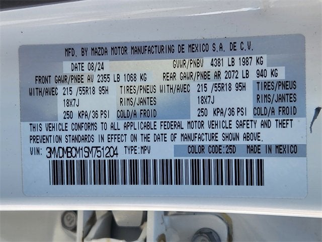 2025 Mazda Mazda CX-30 2.5 S Preferred Package