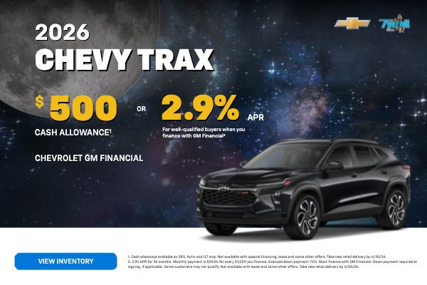 2026 CHEVY TRAX