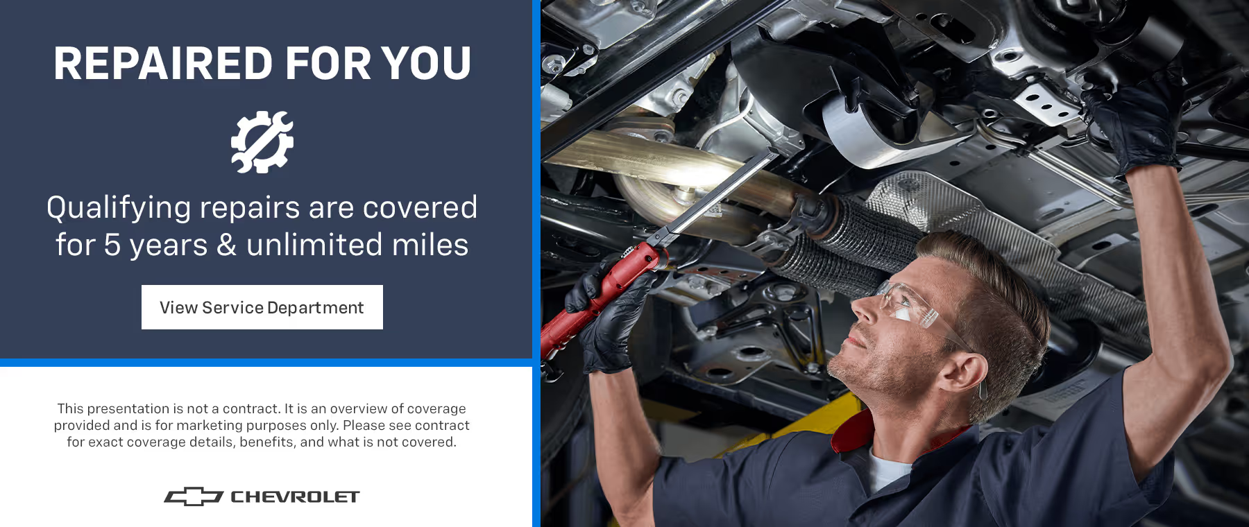 Repaired For You at Tyrrell Chevrolet Company in Cheyenne WY