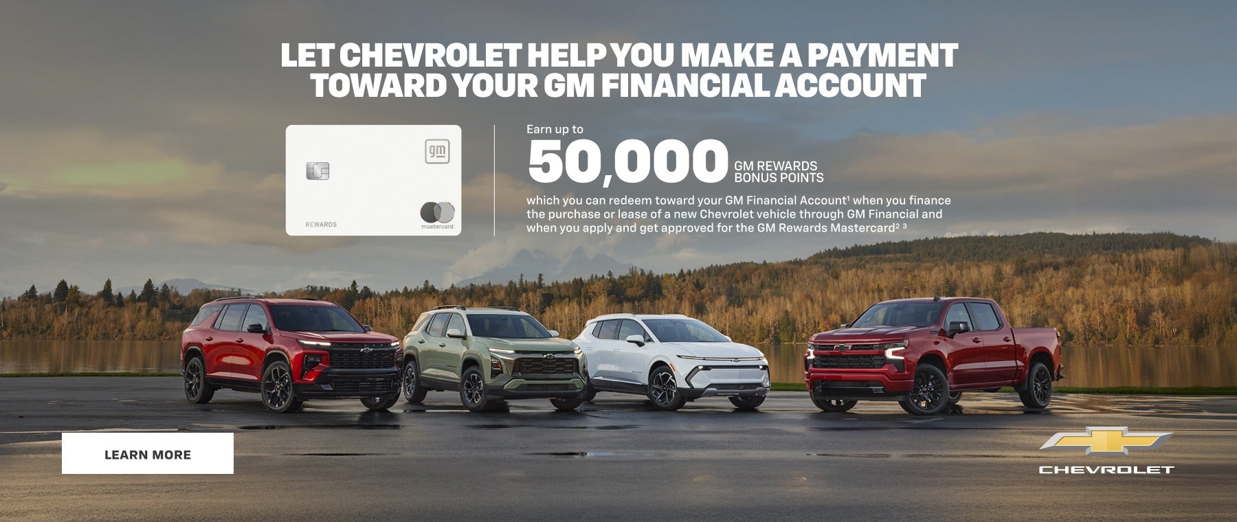  Chevrolet Help You Make A Payment Towards Your GM Account